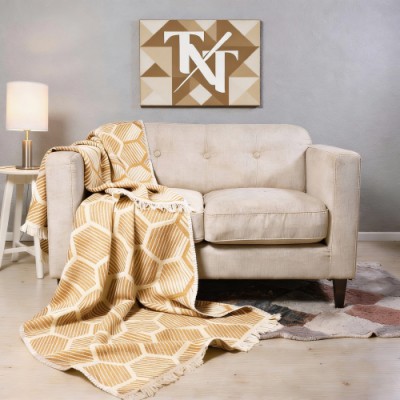 Ткаено памучно ќебе - Петек 180cm х 220cm - 2бои